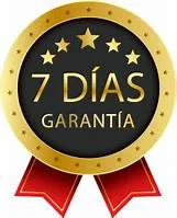 Garantía de 7 días publicada por el productor