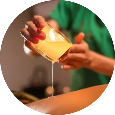 Velas de masaje